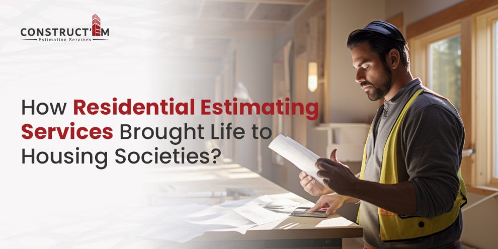residantial estimating services