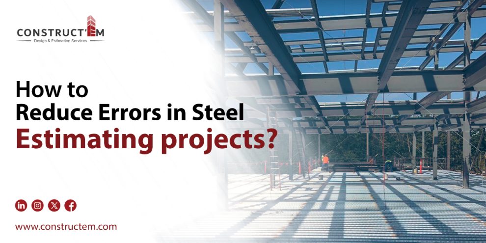 How to reduce errors in Steel Estimating projects?
