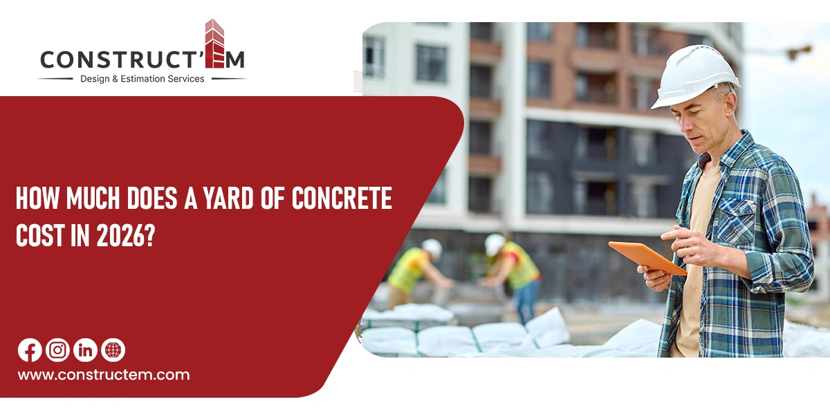 How much does a yard of concrete cost