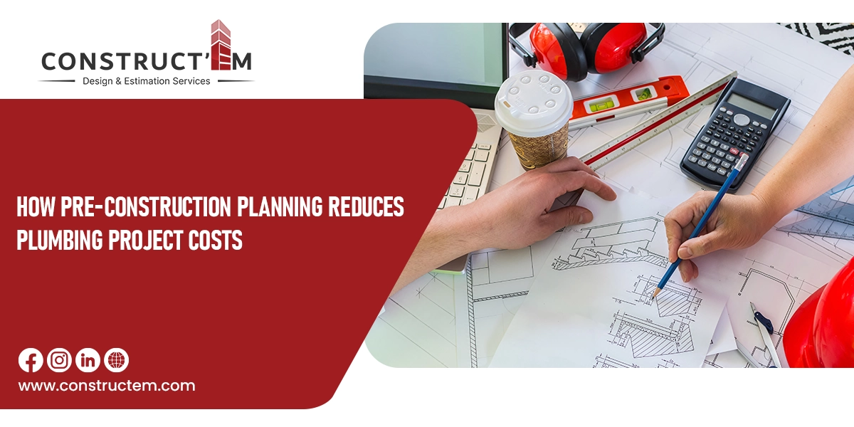 How Pre-Construction Planning Reduces Plumbing Project Costs
