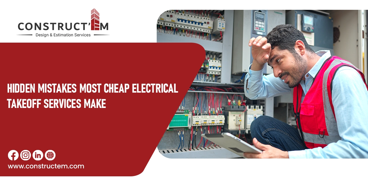 Cheap Electrical Takeoff Services,
