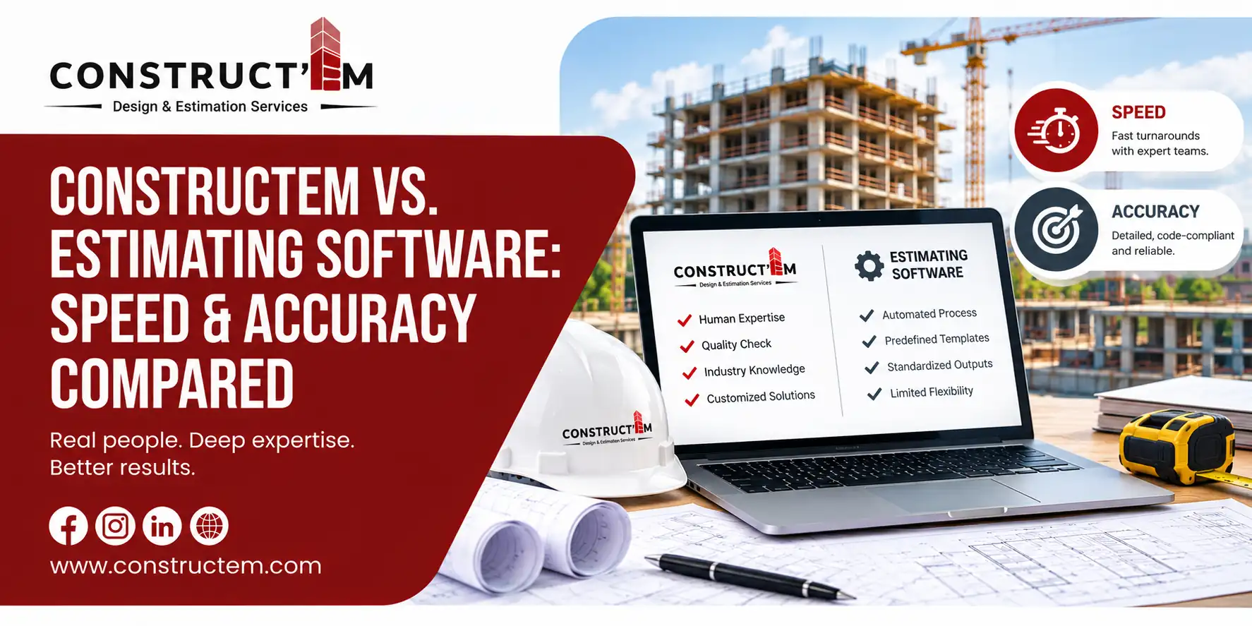 Constructem vs. Other Electrical Estimation Platforms for Speed and Detail Accuracy